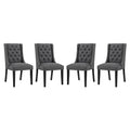 Baronet Fabric Dining Chair Set of 4