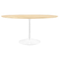 Lippa 60" Round Wood Dining Table