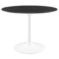 Lippa 40" Round Faux Marble Dining Table