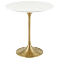 Lippa 20" Round Wood Side Table