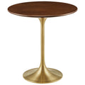 Lippa 20" Round Wood Side Table