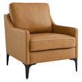 Corland Leather Armchair in Tan