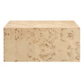 Cosmos Coffee Table in Natural Burl