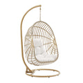 Amalie Wicker Rattan Outdoor Patio Rattan Swing Chair