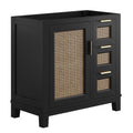 Dixie 36" Solid Wood Bathroom Vanity Cabinet (Sink Basin Not Included)
