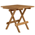 Vienna Outdoor Patio Teak Wood Side Table