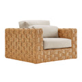 Thames Outdoor Patio Wicker Outdoor Patio Rattan Armchair