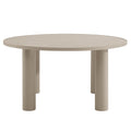 Nautica Outdoor Patio 60" Round Aluminum Dining Table