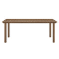 Parkland 76" Outdoor Patio Aluminum Dining Table