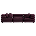 Jubilee 3-Piece Modular Performance Velvet Sectional Sofa