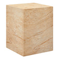 Jordana Side Table in Travertine