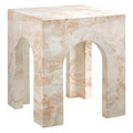 Valen Arched Concrete Side Table