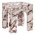 Valen Arched Concrete Side Table