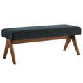 Lyra 47" Fabric Upholstered Bench