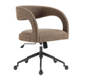Pinnacle Upholstered Office Chair in Mocha