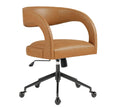 Pinnacle Vegan Leather Office Chair in Tan