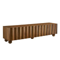 Sorren Scalloped 71" Wood TV Stand