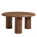 Mavina Round Mango Wood Coffee Table