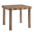 Oscar 36 Inch Square Checkered Game Table