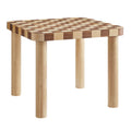 Oscar Checkered Game Table