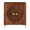 Vernon 30" Fluted Wood Vanity Cabinet Without Sink