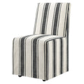 Tessera Striped Slipcovered Dining Chair