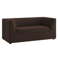 Hilda 67" Curved Back Performance Velvet Loveseat