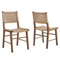 Tindra Woven Dining Chairs Set of 2