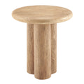 Tori 20 Inch Round Indoor and Outdoor Patio Side Table