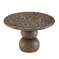 Pietra Indoor Outdoor Patio Round Dining Table