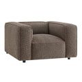 Auren Lattice Bouclé Upholstered Accent Chair