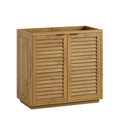 Tavira 36 Inch Shutter-Style Bathroom Vanity Cabinet