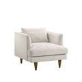Zoya Down Filled Overstuffed Armchair