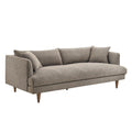 Zoya Down Filled Overstuffed Boucle Sofa