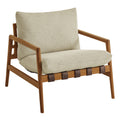 Nomi Outdoor Patio Teak Wood Sling Chair