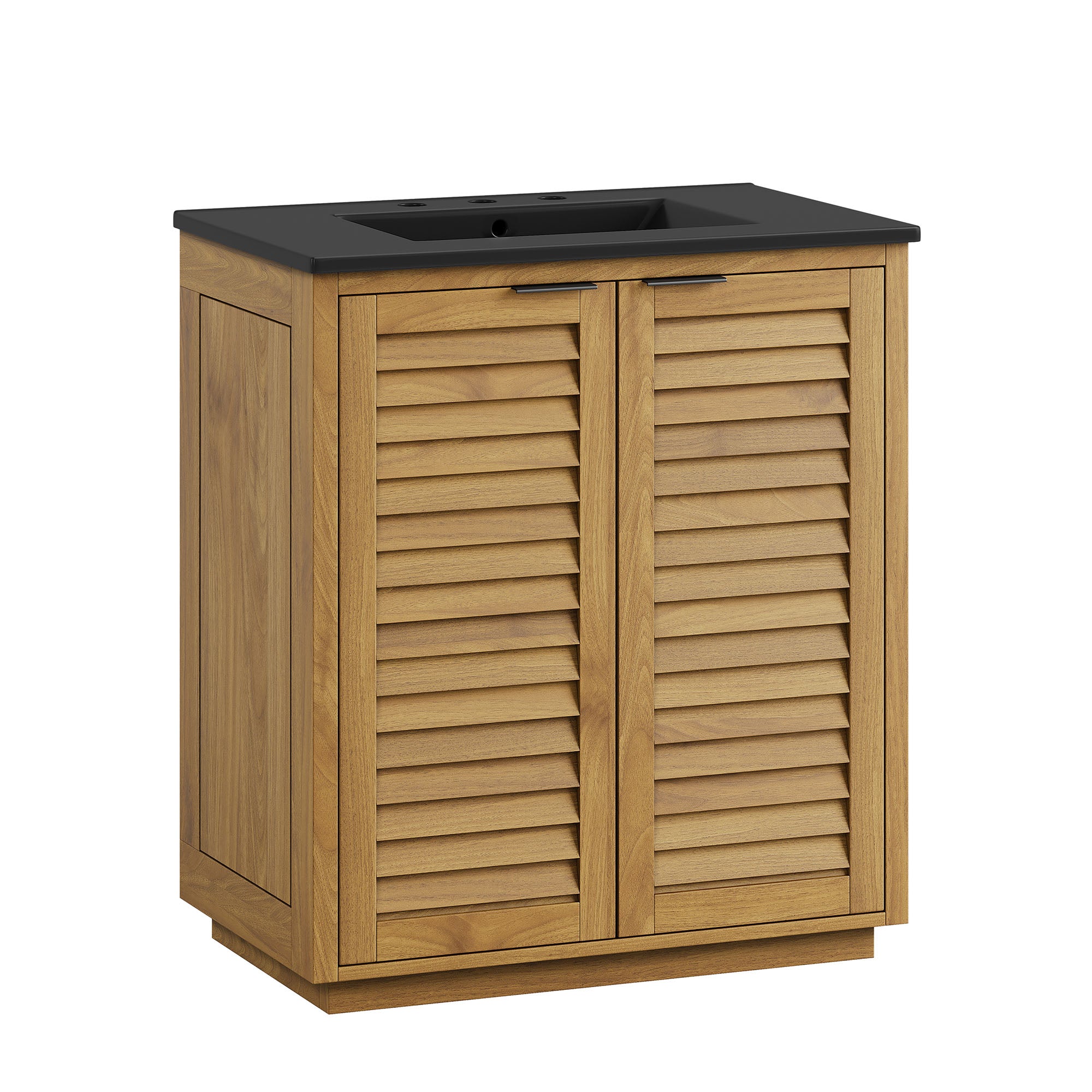 Tavira 30 Inch Shutter-Style Bathroom Vanity