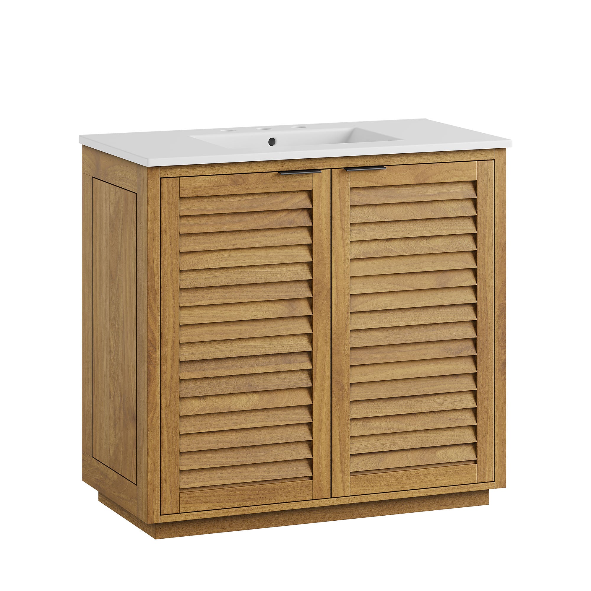 Tavira 36 Inch Shutter-Style Bathroom Vanity