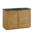 Tavira 48 Inch Shutter-Style Bathroom Vanity