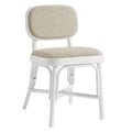 Bahari Upholstered Rattan Dining Chair