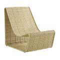 Eira Continuous Curved Natural Rattan Lounge Chair