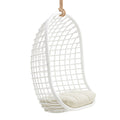 Tamsin Open Grid Weave Natural Rattan Hanging Chair