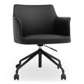 Morris Office Chair PVC Black