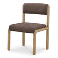 April Dining Chair Deep Brown-Set Of Two