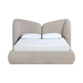 Esmeralda Chenille Fabric Upholstered King Bed