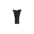 Yeri Cast Aluminum Vase Black