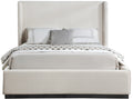 Firenze Linen Textured Fabric Upholstered King Bed
