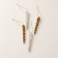 Sparkling Icicle Ornaments - Set of 8