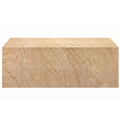 Jordana Concrete Table in Travertine