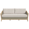 Cambria Sofa in Canvas Canvas w/ Self Welt