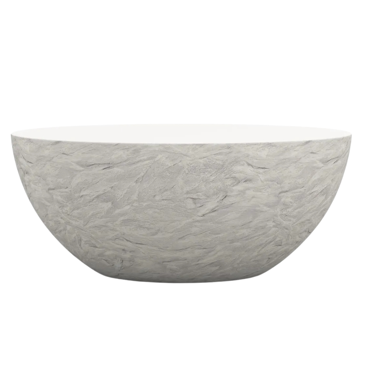 Antique Stone Bowl Coffee Table